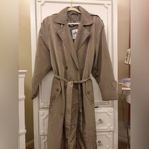 Vintage Old Money Gallery Trench Coat